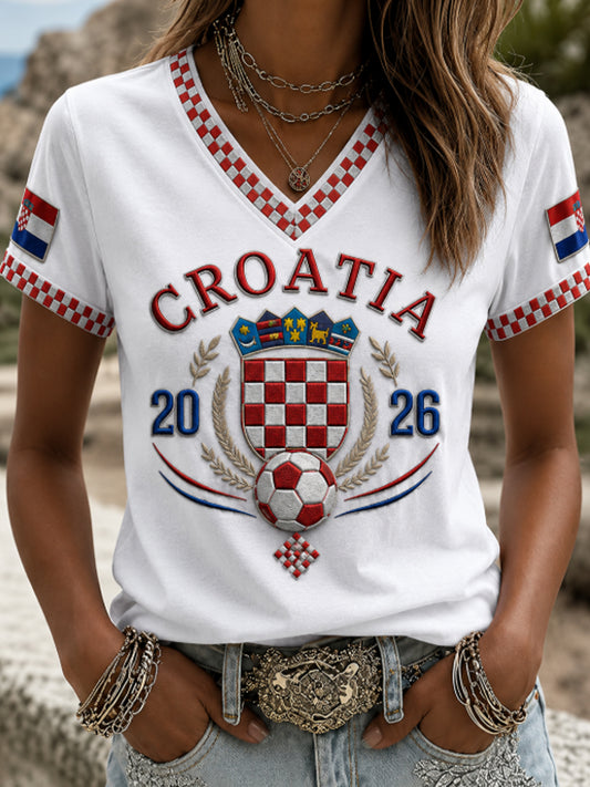 Women's short-sleeved T-shirt