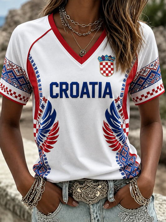 Women's short-sleeved T-shirt