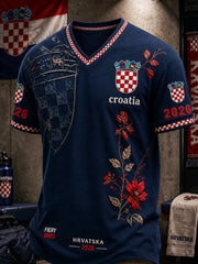 Men's V-neck T-shirt