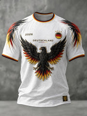 Men's Germany Football Printed T-shirt