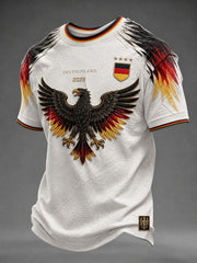 Men's Germany Football Printed T-shirt