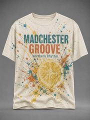 Men's retro music lovers short sleeves t-shirt