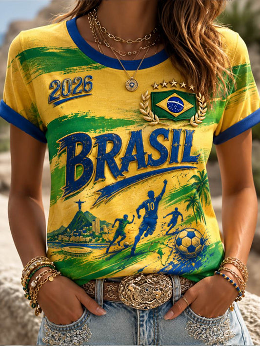 Women's short-sleeved T-shirt