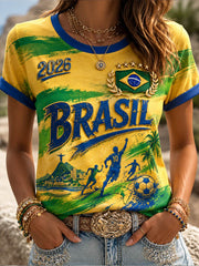 Women's short-sleeved T-shirt