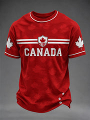 Men's Canada Soccer Graphic Print Casual Tee