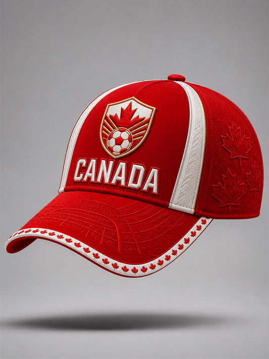 Unisex Canada Soccer Graphic Print Hat