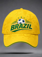 Unisex Brasil Print Hat