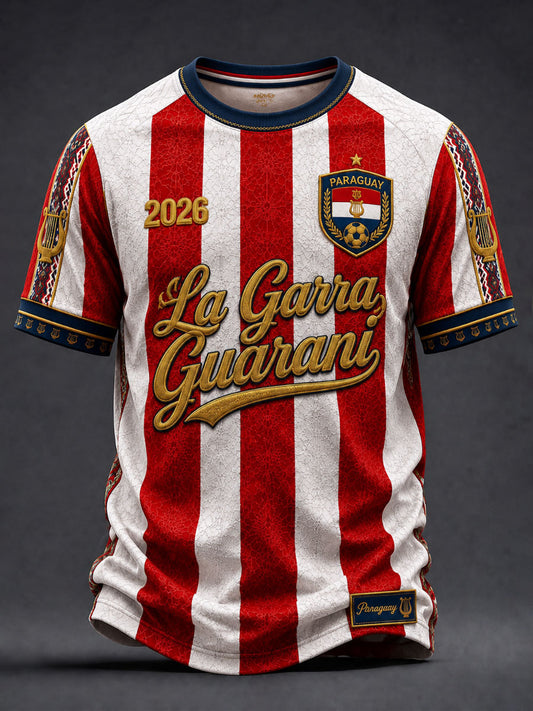 Men's 2026 Paraguay Soccer T-Shirts