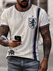 Men's England Printed short sleeves t-shirt