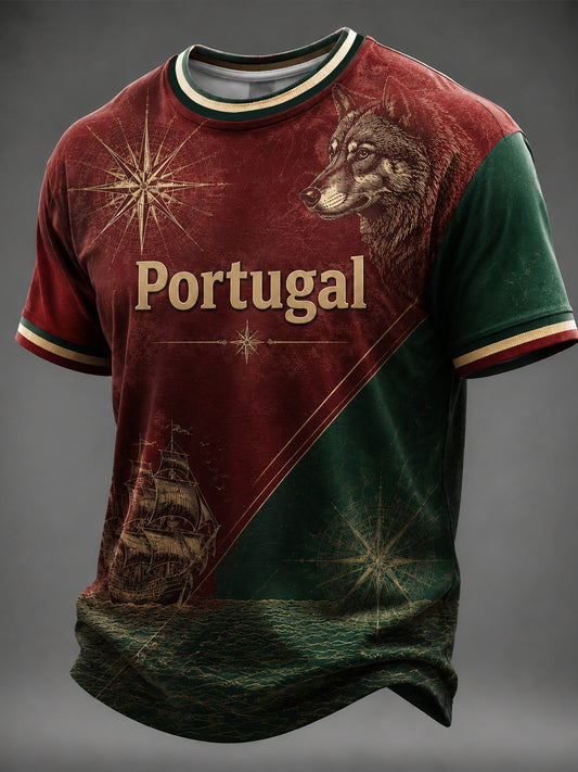 Men's Portuguese Printed T-shirt