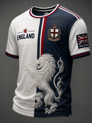 Men's England Printed short sleeves t-shirt