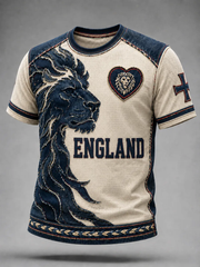 Men's England Printed short sleeves t-shirt