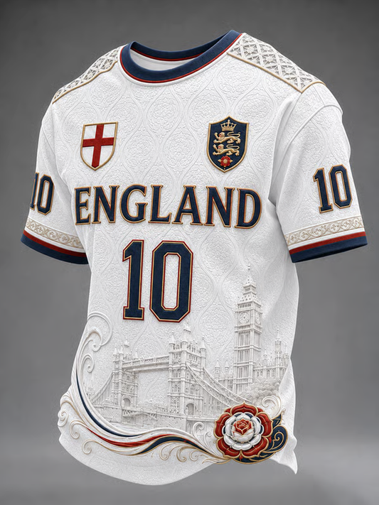 Men's England Printed short sleeves t-shirt