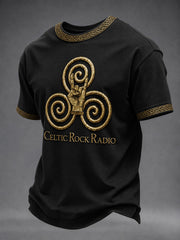 Men's Celtic Rock Radio Short Sleeves T-shirt