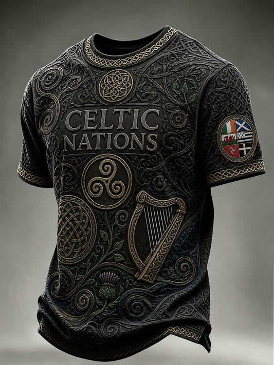 Men's Celtic Nations Short Sleeves T-shirt