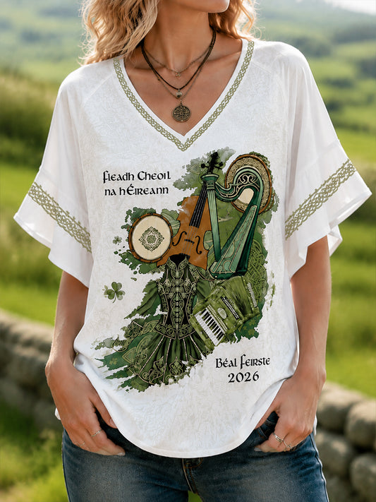Women's Fleadh Cheoil na hÉireann Print T-Shirt