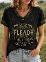 Women's Fleadh Cheoil na hÉireann Print T-Shirt