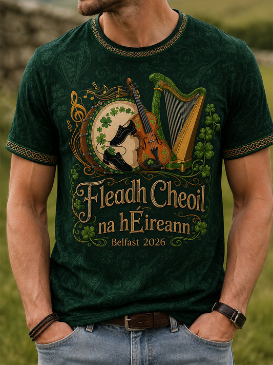 Men's Fleadh Cheoil na hÉireann Print T-shirt
