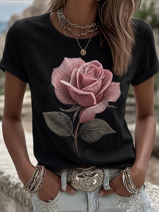 Women's Rose Of Tralee Short-sleeved T-shirt