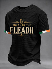 Men's Fleadh Cheoil na hÉireann Print Waffle T-shirt