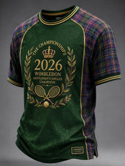 Men's 2026 Wimbledon Champion short sleeves t-shirt