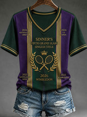 Women's 2026 Wimbledon Champion short-sleeved T-shirt