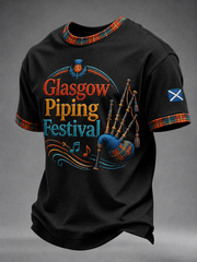 Men's Piping Live! 2026 short sleeves t-shirt