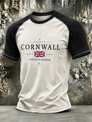 Men's Cornwall United Kingdom Printed T-shirt