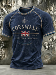 Men's Cornwall United Kingdom Printed T-shirt