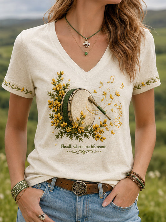 Women's Fleadh Cheoil na hÉireann Print T-shirt