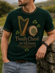 Men's Fleadh Cheoil na hÉireann Print Short Sleeves T-shirt
