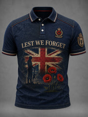 Men's Lest We Forget Printed Shirt