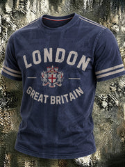 Men's London Great Britain Printed T-shirt