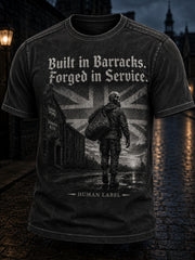 Men's Built In Barracks Forget In Service Printed T-shirt