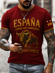 Men's Somos los campeones Printed short sleeves t-shirt