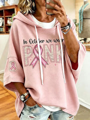 Women's In October We Wear Pink Regular Sweatshirt