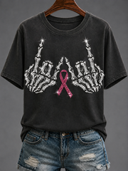 Women's Breast Cancer Short-sleeved T-shirt