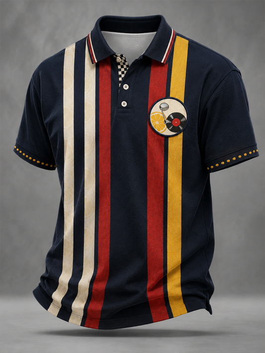 Men's Modern Culture Lover Printed polo shirt