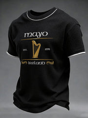 Men's Mayo Waffle Short Sleeve