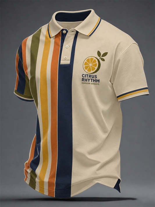 Men's Modern Culture Lover Printed polo shirt
