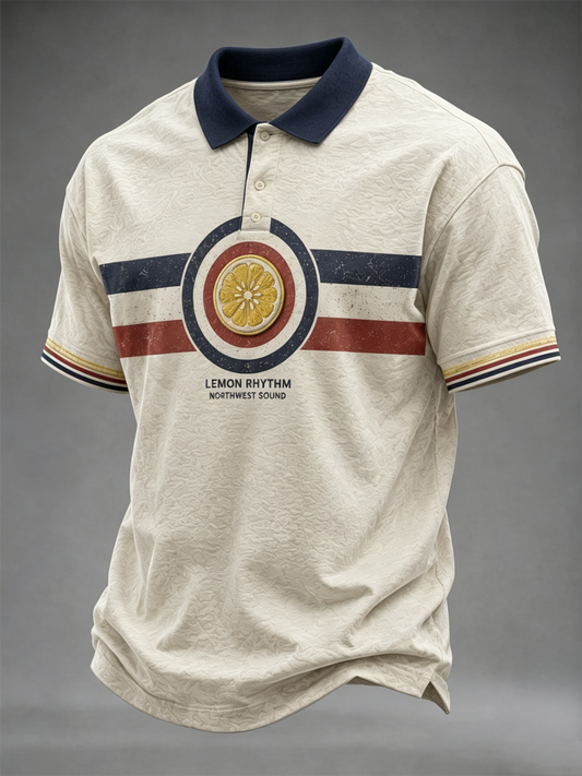 Men's Modern Culture Lover Printed polo shirt
