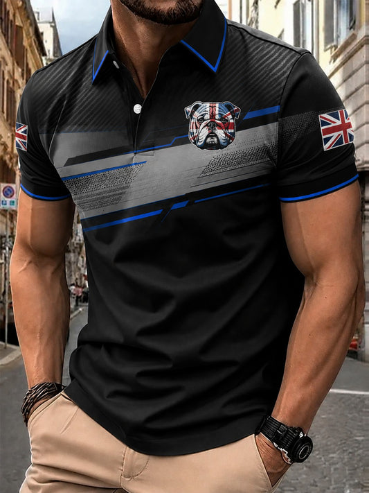Men's British Bulldog Printed Shirt
