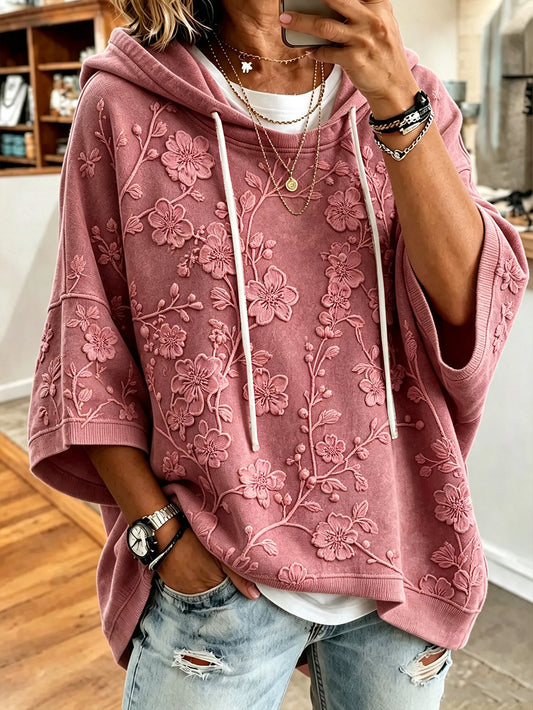 Women's off-shoulder sweatshirt