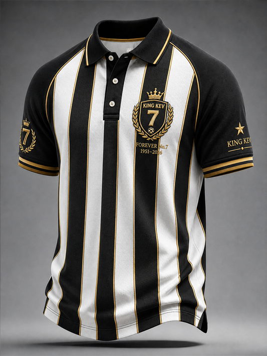 Men's Rip King Kev 7 England Football Lover Printed polo shirt