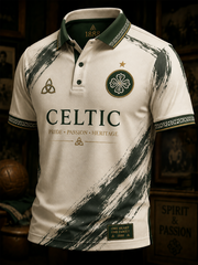 Men's Celtic Football Club Lover Printed polo shirt