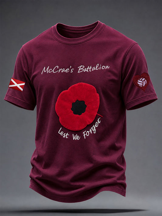 Men's Edinburgh Football Lover Art Printed T-shirt