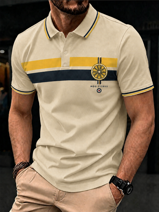 Men's Modern Culture Lover Printed polo shirt
