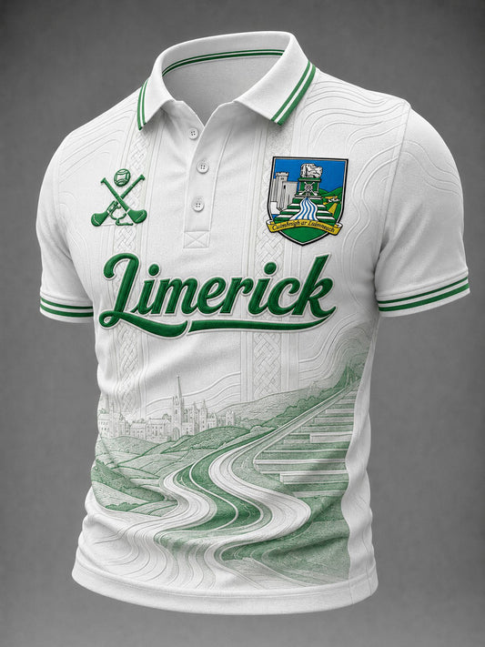 Men's Limerick Hurling Printed Shirt