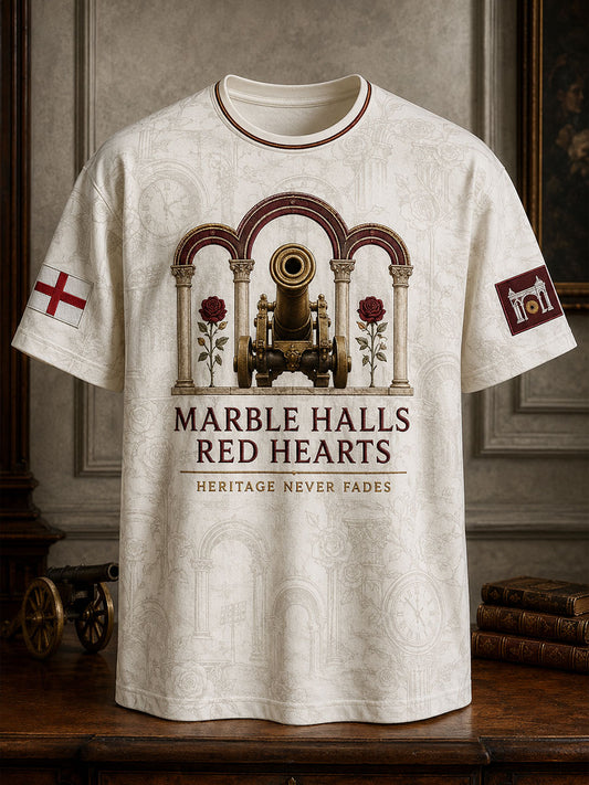 Men's North London Football Lover Art Printed T-shirt