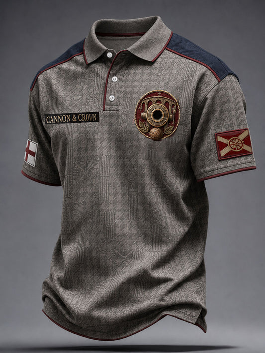 Men's North London Football Lover Art Printed Casual Tops